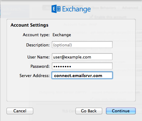 exchange email app for mac